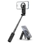 Magsafe Handle Grip Bluetooth Pocket Selfie Stick Tripod Black