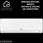 Samsung New Max 9000BTU White Heating & Cooling Air Conditioner - AR3000