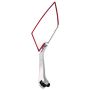 Universal Motorcycle Rear View Mirror Compatible With Most Bikes Red