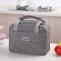 Waterproof Insulated Lunch Bags - Grey