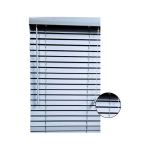 50MM 60 X 90CM Fauxwood Pvc Blinds Pewter