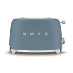 Smeg 2 Slice Toaster Storm Blue Matt