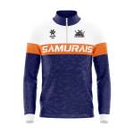 Central Samurais Mens Warm Up Top - Extra Extra Large