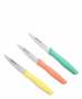 ARCHOS Arcos 3 Piece Nova Pairing Knife Set - Lime Coral & Mint