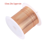 Enamelled Copper Winding Wire Coil – 0.8MM – Sold Per Meter