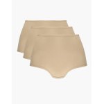 Beige Cotton Briefs 3 Pack