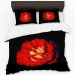 Roses Are Red By Annette Heymans Rectangle Tablecloth