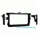 Toyota Corolla Professional 2009-2013 - Black Double Din Radio Trim