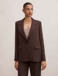 Demi Single Breasted Blazer - 18 Chocolate Mousse