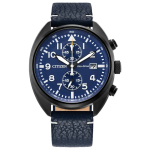 Eco-drive Chronograph Blue Dial Men's Watch