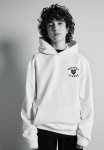 Printed Hoodie - White