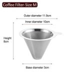 Coffee Accessories Filter 304 Stainless Steel Double Size M