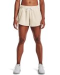 Women's Ua Rival Fleece Shorts - Oatmeal Light Heather XXL