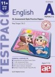 11+ English Year 5-7 Testpack A Papers 1-4 - Gl Assessment Style Practice Papers Wallet Or Folder