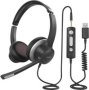 HC6 Over-ear Business Bluetooth Headset Black