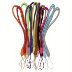 12-PACK Multi-color Polyamide Id Wristbands With Secure Buckle For USB Flash Drives Keys Flashlights Keychains Id Badges Name Ta