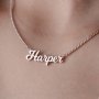 Custom Name Necklace Minimalist Personalized Stainless Steel Nameplate Jewelry Gifts For Women