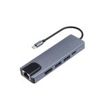 5 In 1 Usb-c Adapter Multifunction Hub