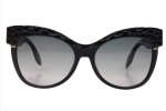Roberto Cavalli Teti Plastic Sunglasses For Women In Black - Black