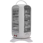 Goldair 2000W Quartz Heater Adjustable Heat White