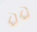 Stud Earrings - One Size Gold