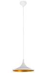 Vortex Pendant Light White gold