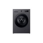 LG 8KG Front Loader Washing Machine In Middle Black Finish