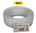 Ripcord speaker Wire 0.5MMX100M-REEL Wht Marketplace Brits Bros
