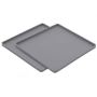 2 Pack Silicone Washing Machine Drain Pan Mats