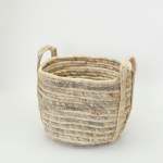 Striped Maize Basket - Medium 28 X 24CM
