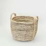 Striped Maize Basket - Medium 28 X 24CM