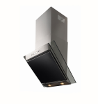 Falco 60CM 45 Degrees Glass Chimney Extractor - Stainless Steel
