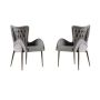 Prestige Home - Set Of 2 - Amanda Grey Dining Chair