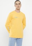 Levi's Relaxed Long Sleeve Graphic Tee Z Poster Logo - Yellow