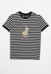 Polo Boys Alvin Striped Short Sleeve Tee - Black