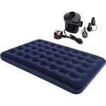 Camping Air Mattress Combo Inflatable Airbed With Electrical Airpump - Double