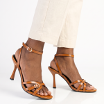 Madison Faith Heel - Tan - 8