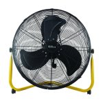Alva Air - 50CM Industrial Design Stand Fan Black - 160W
