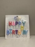 Happy Birthday Colorful Candles