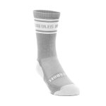 Men's "wys" Long Outdoor Cotton Sock - Light Grey