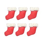 Christmas Stocking Large Pack Of 6