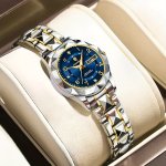 Poedagar Women's Luxury Casual Quartz Watch - Luminous Swiss Movement Alloy Band & Case