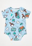 PoP Candy Printed Bodyvest - Blue