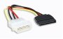 Manhattan SATA Power Cable-4 Pin To 15 Pin