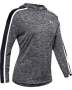 Women's Ua Tech Twist Graphic Hoodie - BLACK-001 / XL