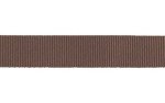 Petersham Ribbon Solid Brown 15MM X 20M Roll