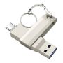 64GB Flash Drive 2-IN-1 Metal Memory Stick Compatible With Smartphones