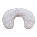 Feeding Pillow Cover Neutral Striped Beige Internal Ref: Small Kudu Earthy Print Set