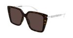 Gucci Sunglasses Womens In Black Silver Grey GG1967S-002 - Black Onesize