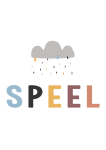 Speel" - Wall Art Print - A1